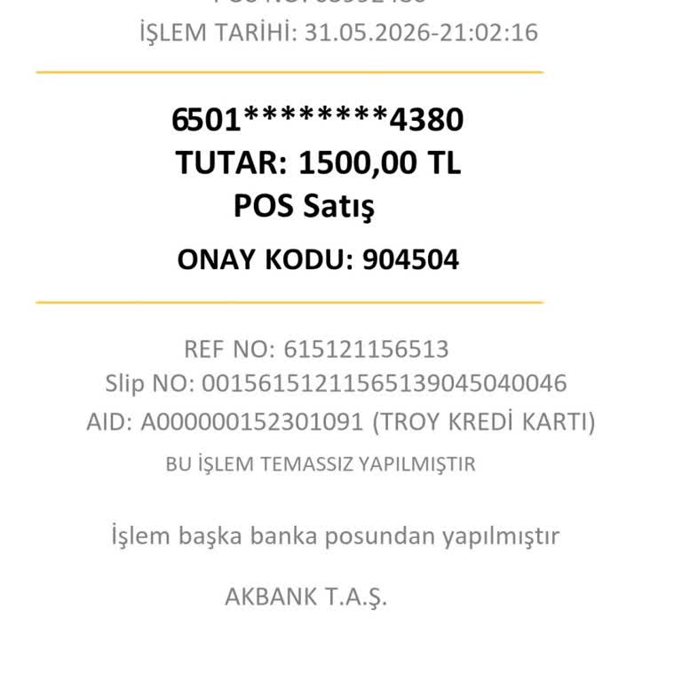 VakıfBank Akaryakıt Kampanya Puanı Yüklenmedi