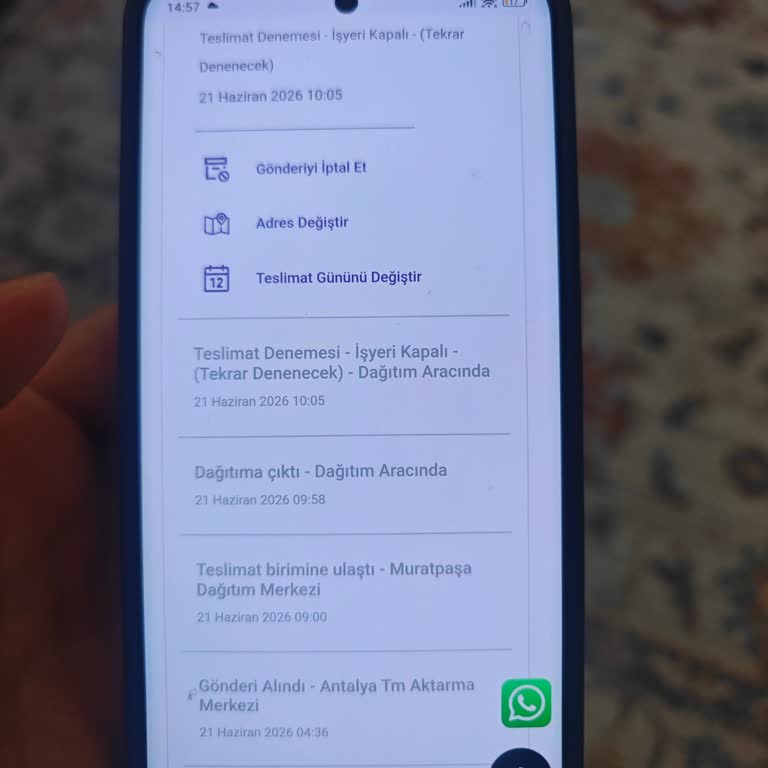 Hepsijet Kuryenin Teslimatı Gerçekleştirilemedi Kargolar İade Edildi