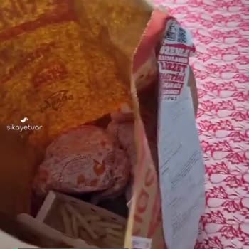 Popeyes Eksik Ürün Göndermiş