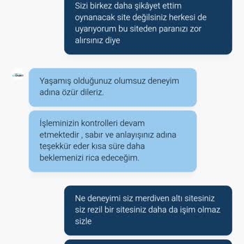 30.000 TL Kazancım Ödenmedi, Canlı Destek Tarafından Engellendim