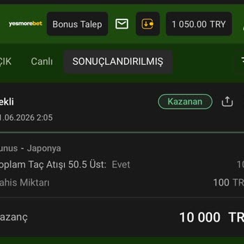 Yesmorebet Kazancım Haksız Şekilde Silindi Ve 9 Bin TL Geri İsteniyor