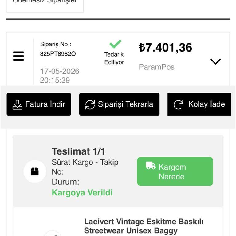 Köstebek Firmasından Gecikmiş Sipariş Yanıtsız Müşteri Hizmetleri Ve İade Talebi