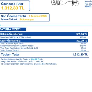 1200 TL Superbox Paketi İçin Ek Vergi Şikayeti