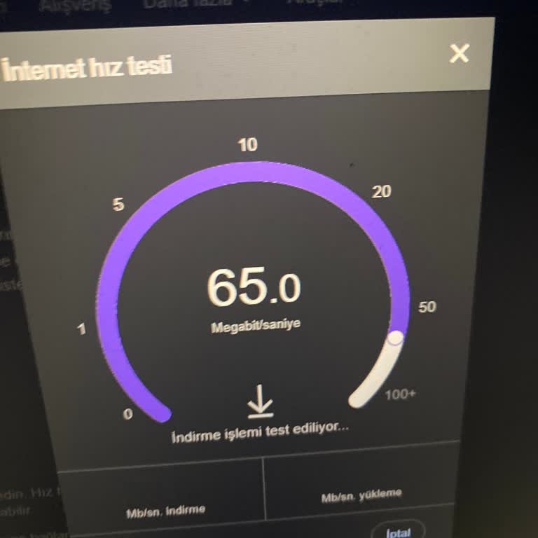 Kablo Net 100 Mbps Hizmetinde Sürekli Kesinti Ve Düşük Hız