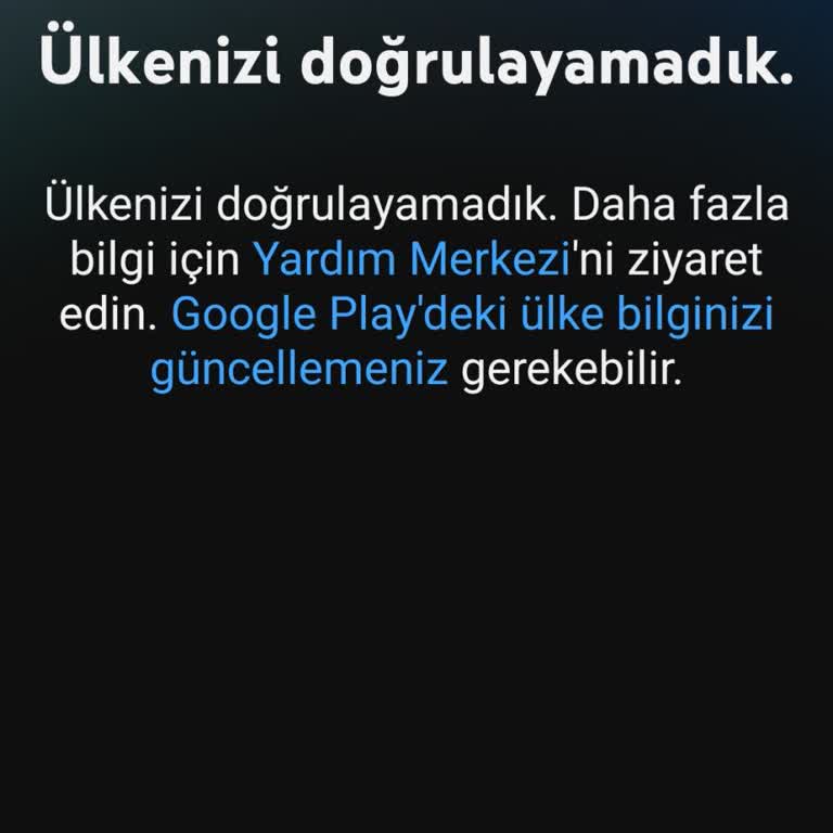 Ülke Doğrulama Hatası Nedeniyle YouTube Premium Üyeliği Satın Alınamıyor