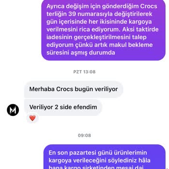 Eksik Adidas Superstar Ve Crocs Değişim Sorunu