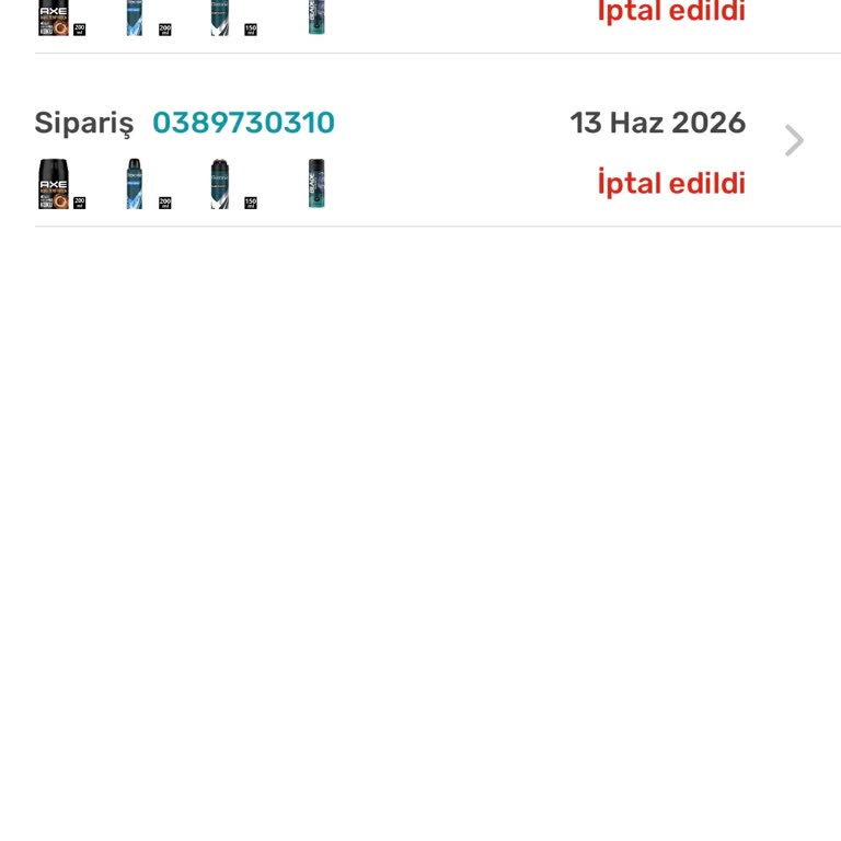 Siparişim Açıklamasız İptal Edildi Ve İndirimli Ürünlerime Erişemedim