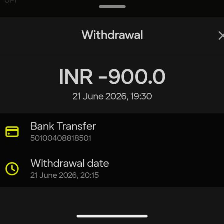 Parimatch Marked My ₹900 Withdrawal as Completed but I Never Received It