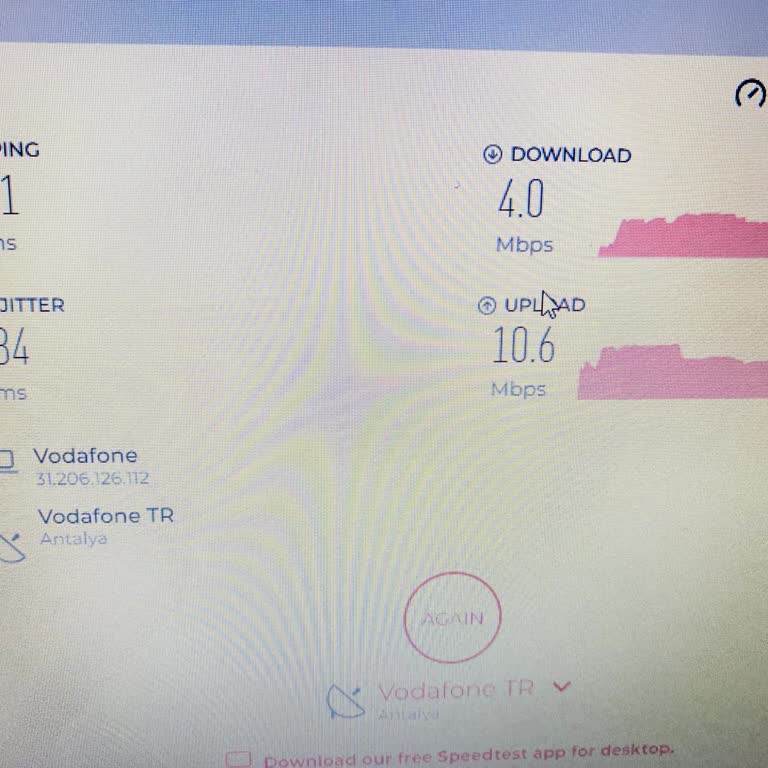Vodafone Ev İnternetinde 100 Mbps Hız Vaadi Karşılanmıyor
