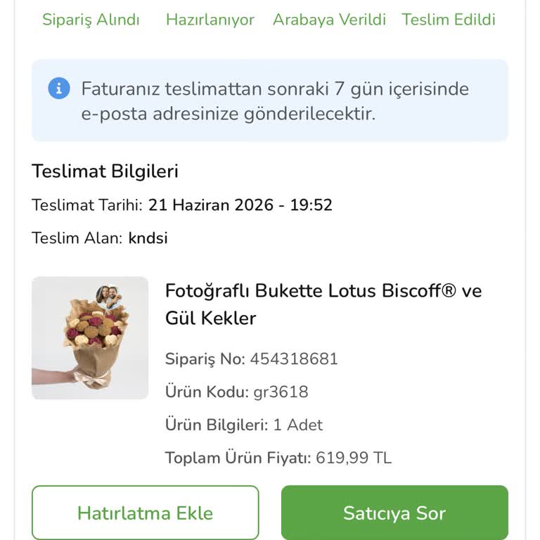 Çiçek Sepeti Teslim Edilmediği Gösterilen Sipariş ve Müşteri Hizmetleri Yanıtsızlığı