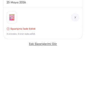 A101'den Sipariş İade Edildi, Para Kayıp Hediye Kartına Yüklendi Ve Ücretime Erişemiyorum