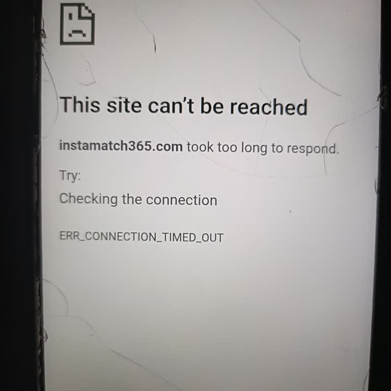 Instamatch Game Link Is Broken and instamatch365.com Has Not Loaded Since Yesterday