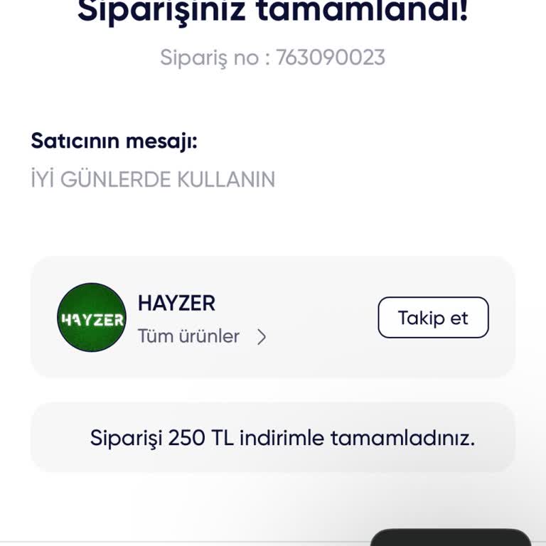 Hayzer Ayakkabım Gönderilmedi, Satıcı Hesabı Kapatıp Açarak Mağdur Ediyor