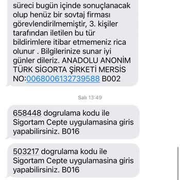Anadolu Sigorta'dan Araç Pert Ödemesinin Uzun Süre Gecikmesi Ve Düşük Teklif