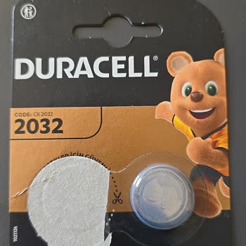 Duracell CR2032 Pilinin Paketten Sızması Kabul Edilemez