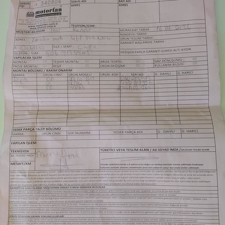 Alpina Yetkili Servisi Sıfır Ürün Kurulumunda 1250 TL Zorunlu Ücret Talep Ediyor