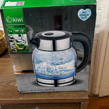 Arızalı Kiwi Kettle Su Isıtıcısı İçin Mağaza Servis Raporu Eksikliği Ve İade Talebi