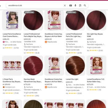 Loreal Paris Excellence 6.66 Kızıl Boya Stok Sorunu Ve Aşırı Fiyatlandırma