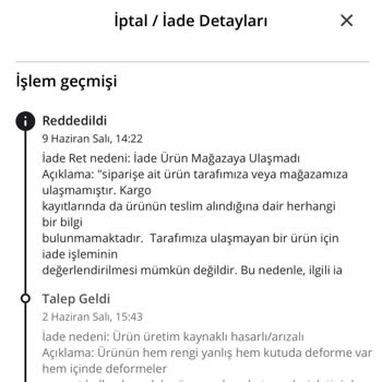 N11 Nutya Bilişim Yanlış Renk Hasarlı Kutu İade Reddi Tam Geri Ödeme Talebi