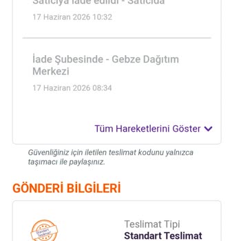 Zara'dan Ödeme Alınan Parfüm Stok Sorunu Nedeniyle Geri Ödeme Talebi