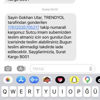 Kargonun Habersiz İade Edilmesi Ve Yanıltıcı Evde Bulunamadı Açıklaması