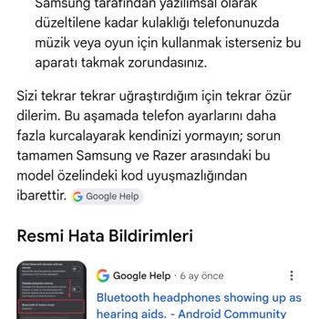 Razer Blackshark V2 Kulaklığının Samsung S24 Plus İle Bluetooth Uyumsuzluğu