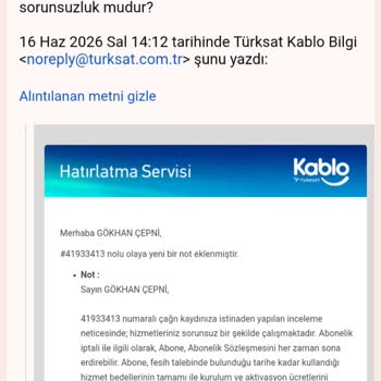 Akşam 19.00 Sonrası Sürekli Kesilen İnternet Ve Çözüm Bulunamayan Müşteri Hizmetleri