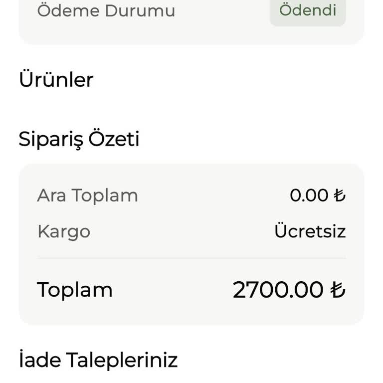 Black Fashion'dan Siparişimin Kargoya Verilmemesi Ve Cevapsız Müşteri Hizmetleri