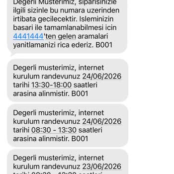 İnternet Kurulumunda Tekrarlanan Gecikmeler Ve Personel Saygısızlığı