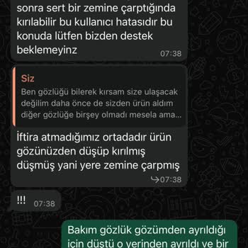 Bağlantı Noktasının Kırılması, Satıcının Suçlayıcı Ve Saygısız Yaklaşımı