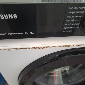 Samsung Çamaşır Makinesinde Paslanma Ve Garanti Dışı İddiaları