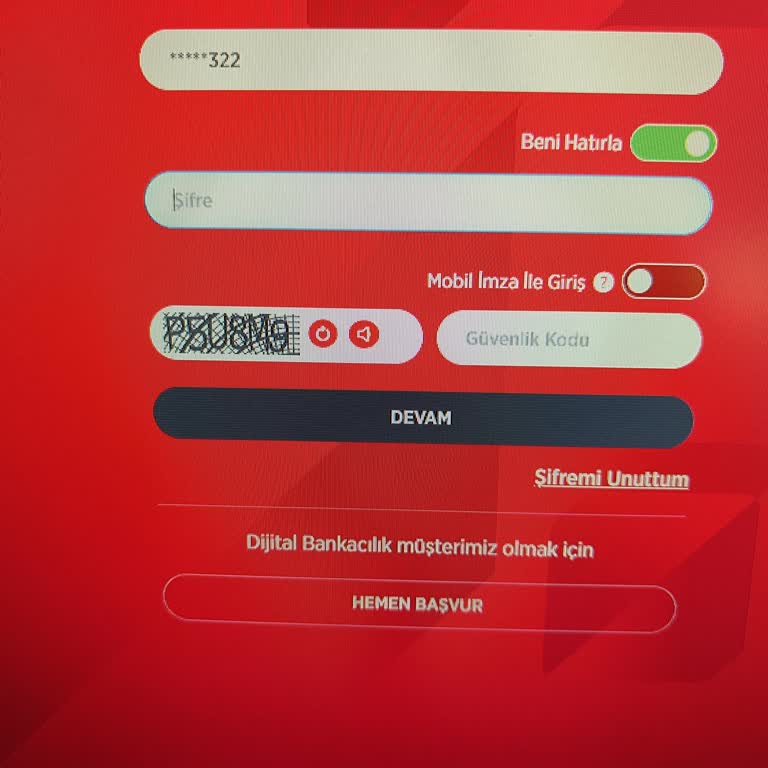 Ziraat Bankası İnternet Bankacılığında Sesli Güvenlik Kodu Girişini Engelliyor