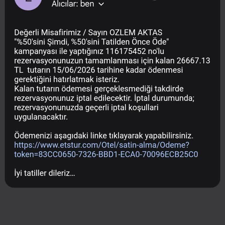 ETS’nin Yanıltıcı Otel Yönlendirmesi Ve Beklentilerin Altındaki Konaklama