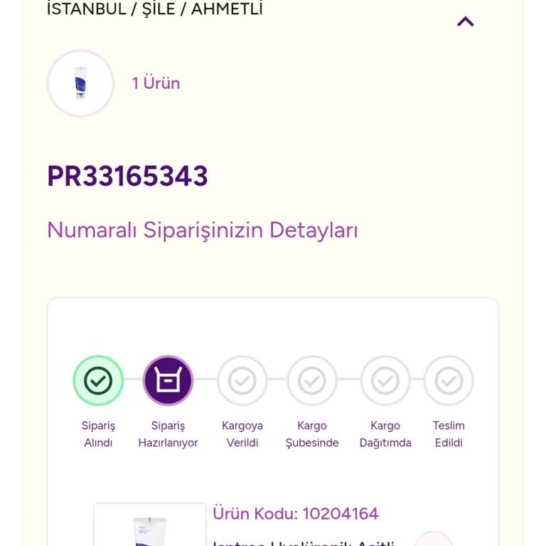 Gratis Siparişimin Kargo Gecikmesi Hakkında Acil Açıklama Talebi