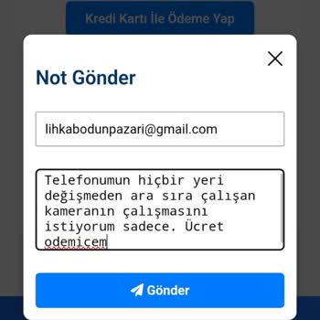 Tecno Mobile Kamera Arızası Garanti Dışı Bırakıldı, Ekran Ücreti ve Kargo İadesi Talep Ediliyor