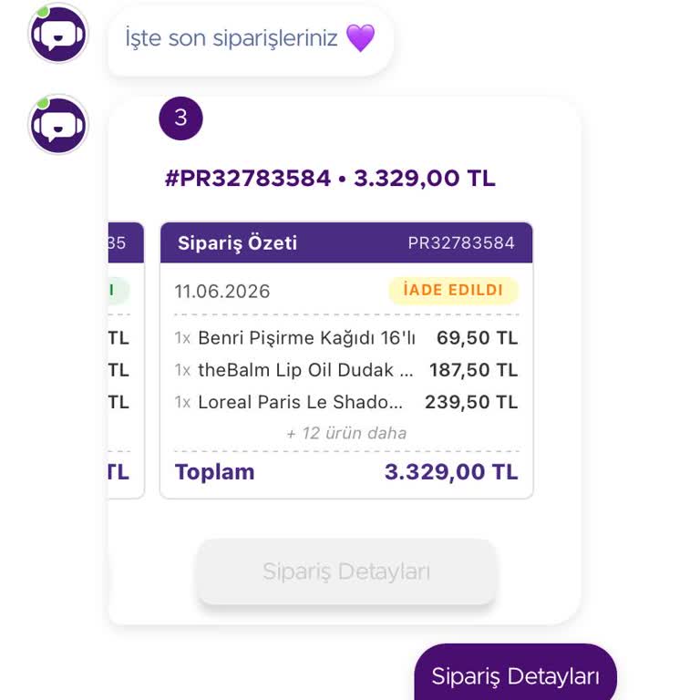 Uyarı Alınmadan Siparişimin İptal Edilmesi Ve Kampanya Fiyatının İhlali