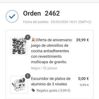 Track718, pedido marcado como entregado no recibido, exijo envío inmediato