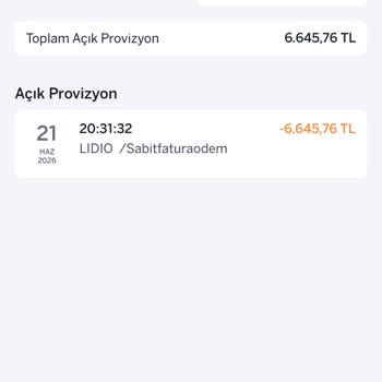Lidio Üzerinden Fatura Ödemesinde 1.452 TL Fazla Kesinti Ve Açıklama Talebi