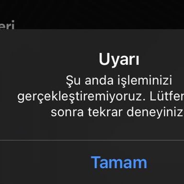 Türkiye Finans Mobil Uygulamasında Altın Transferi Yapılamıyor, Destek Yok