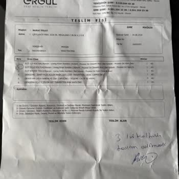 Ürün Teslimatında Sürekli Gecikme Ve Yanlış Ürün Gönderimi