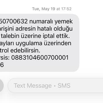 Uber Eats Teslim Edilmemiş Sipariş Ücretinin Çekilmesi Ve Yanıltıcı Beyan