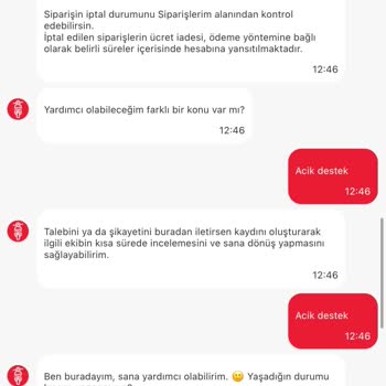 Tıkla Gelsin'de Yanlış Ve Soğuk Sipariş, İade Sözünün Tutulmaması