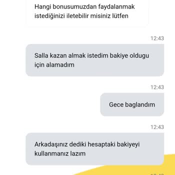 Süresi Geçmiş Bonusla Kazandığım 1000 TL Çekimimin İptali