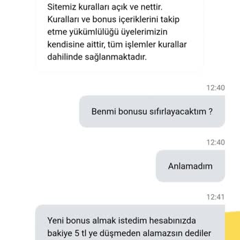 Süresi Geçmiş Bonusla Kazandığım 1000 TL Çekimimin İptali