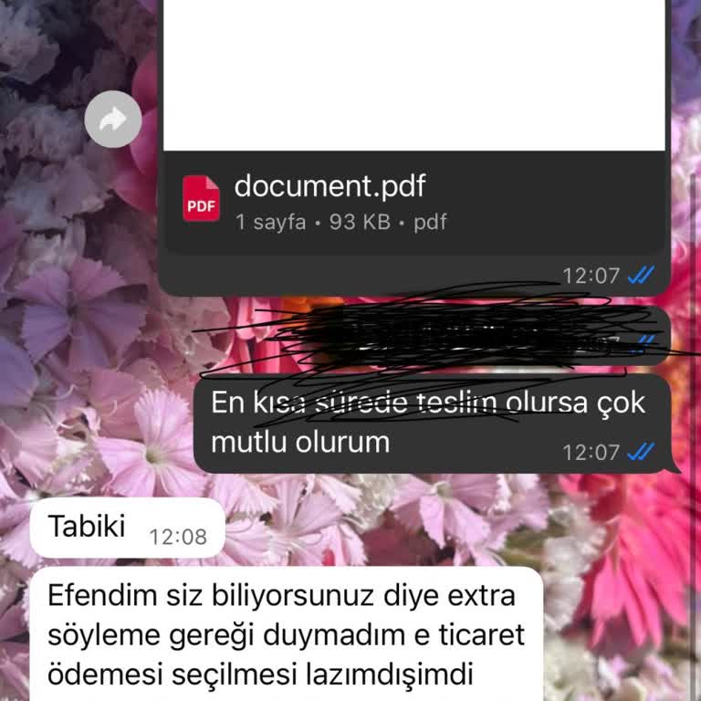 EFT Ödemesi Sonrası Sipariş Ve İade Yanıtsızlık