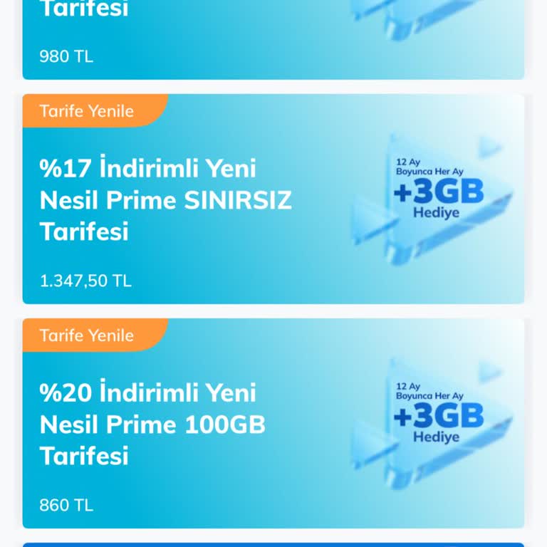 Taahhüt Bittiğinde Mecbur Bırakılan Yüksek Fiyatlı Prime 80 Paketi
