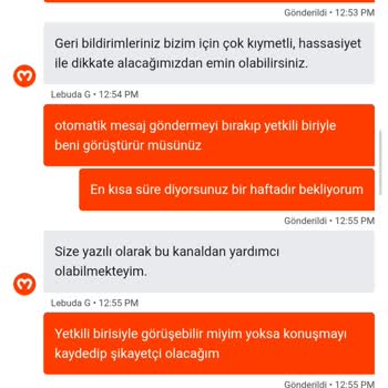 Migros Yemek'te Teslim Edilmemiş Sipariş Teslim Edildi Olarak Görüldü Ve Ücret İadesi Sağlanmadı