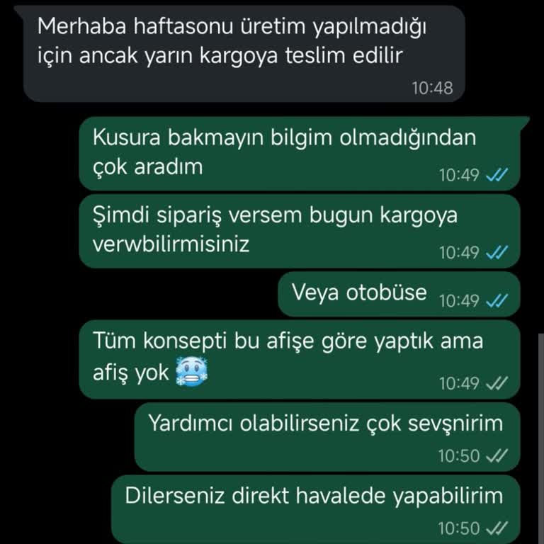 Mesajlara Cevap Almayan Hizmet, Doğum Günü Partimizi Mahvetti