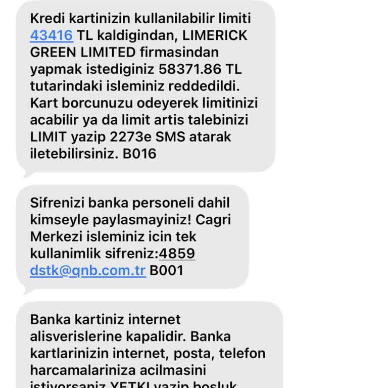 QNB Finansbank'tan Onaysız 64 Bin Tl Çekimi Ve İade Talebi