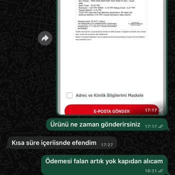 Büyük Beden Ürün Dar Geldi, İade Sürecinde Ücret Talep Edildi Ve Müşteri Hizmetleri Kaba Davranıyor